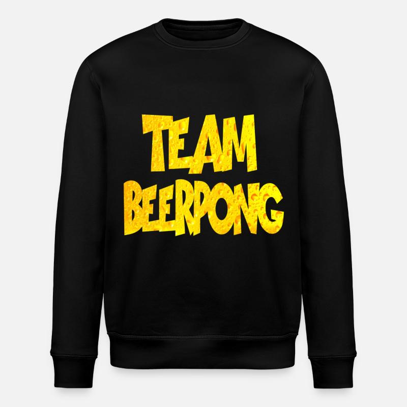 Beerpong - Stanley/Stella Unisex Bio-Sweatshirt ROLLER - Schwarz