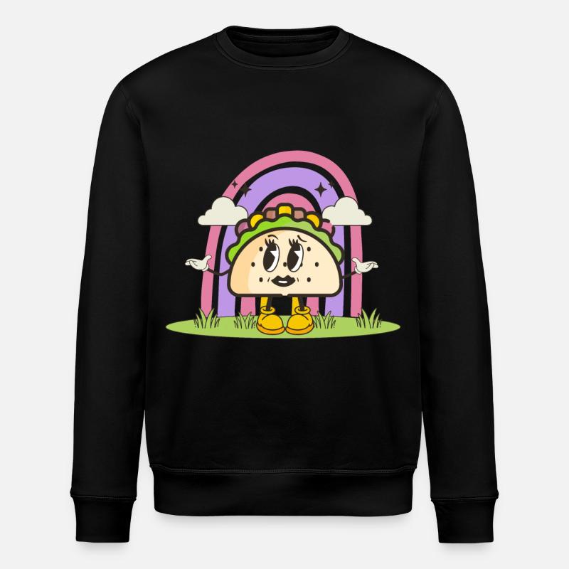 taco - Stanley/Stella ROLLER Unisex Organic Sweatshirt - black