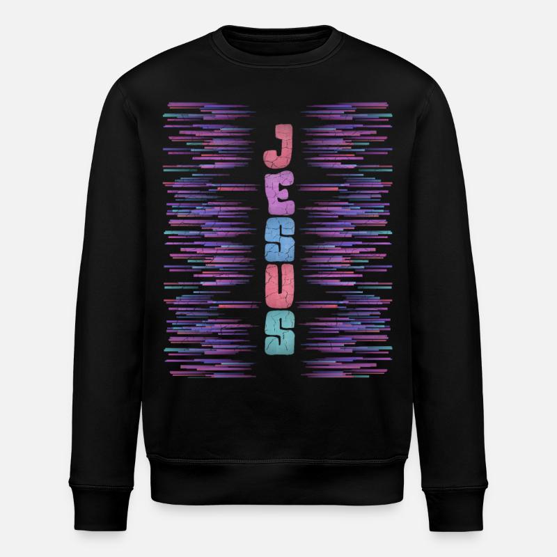 Jésus-Christ, chrétiens - Sweat bio ROLLER Stanley/Stella Unisexe - noir