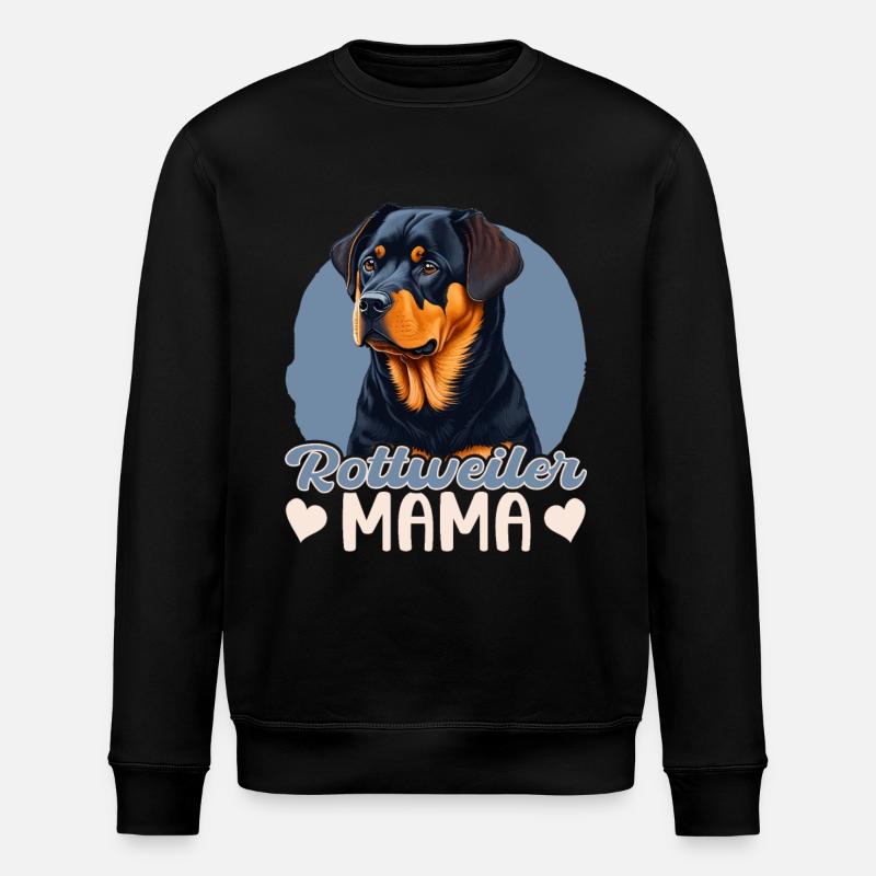 Maman Rottweiler - Sweat bio ROLLER Stanley/Stella Unisexe - noir