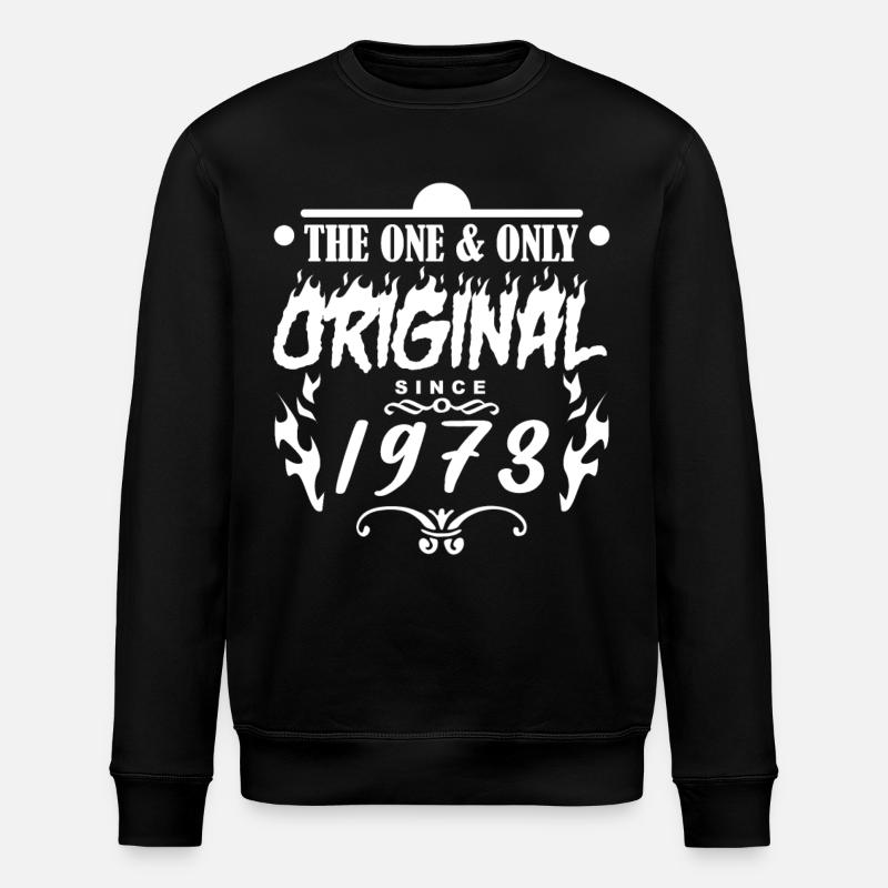 1973 - Stanley/Stella ROLLER Unisex Organic Sweatshirt - black