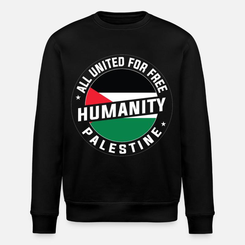 Palestine libre - Sweat bio ROLLER Stanley/Stella Unisexe - noir