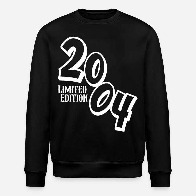 20ème Anniversaire 2004 Millésime - Sweat bio ROLLER Stanley/Stella Unisexe - noir