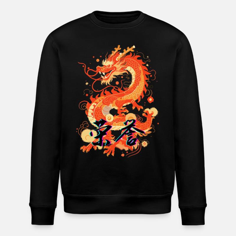 dragon - Sweat bio ROLLER Stanley/Stella Unisexe - noir