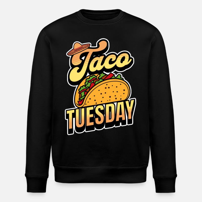Taco - Stanley/Stella Unisex Bio-Sweatshirt ROLLER - Schwarz