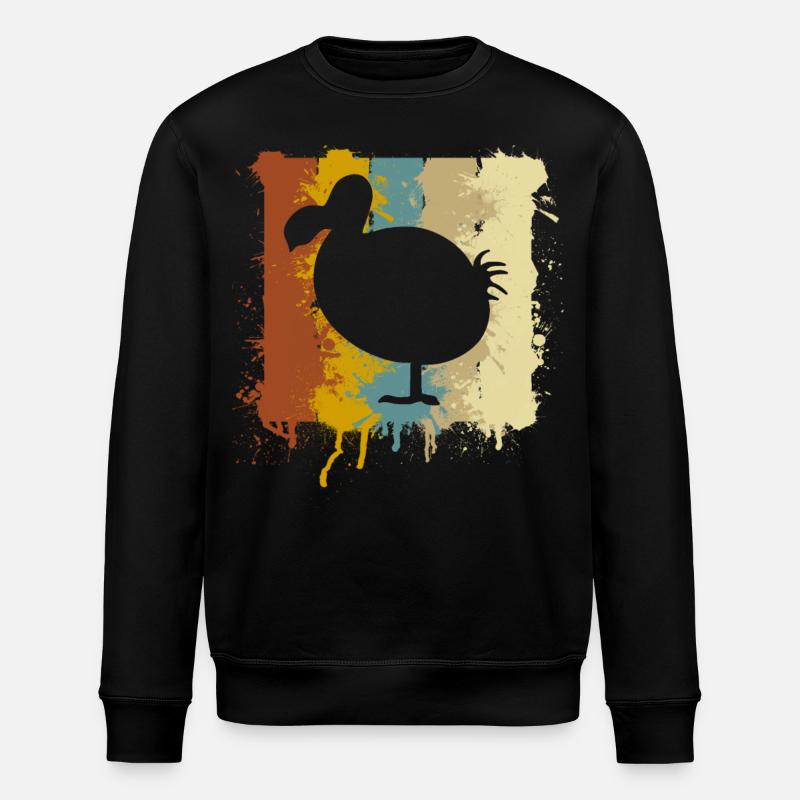 Dodo - Stanley/Stella Unisex Bio-Sweatshirt ROLLER - Schwarz