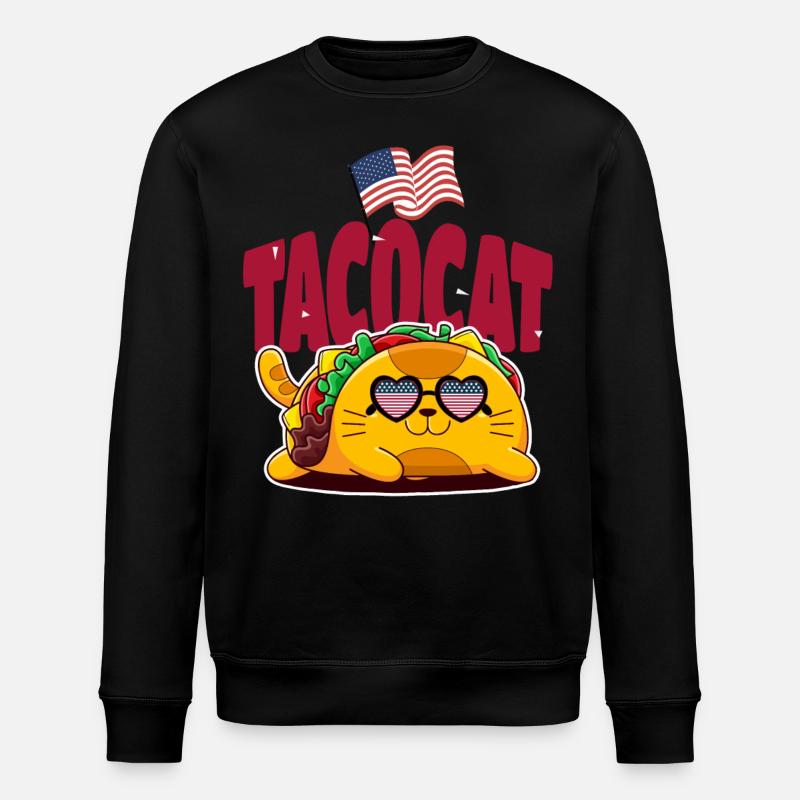Taco - Stanley/Stella ROLLER Unisex Organic Sweatshirt - black