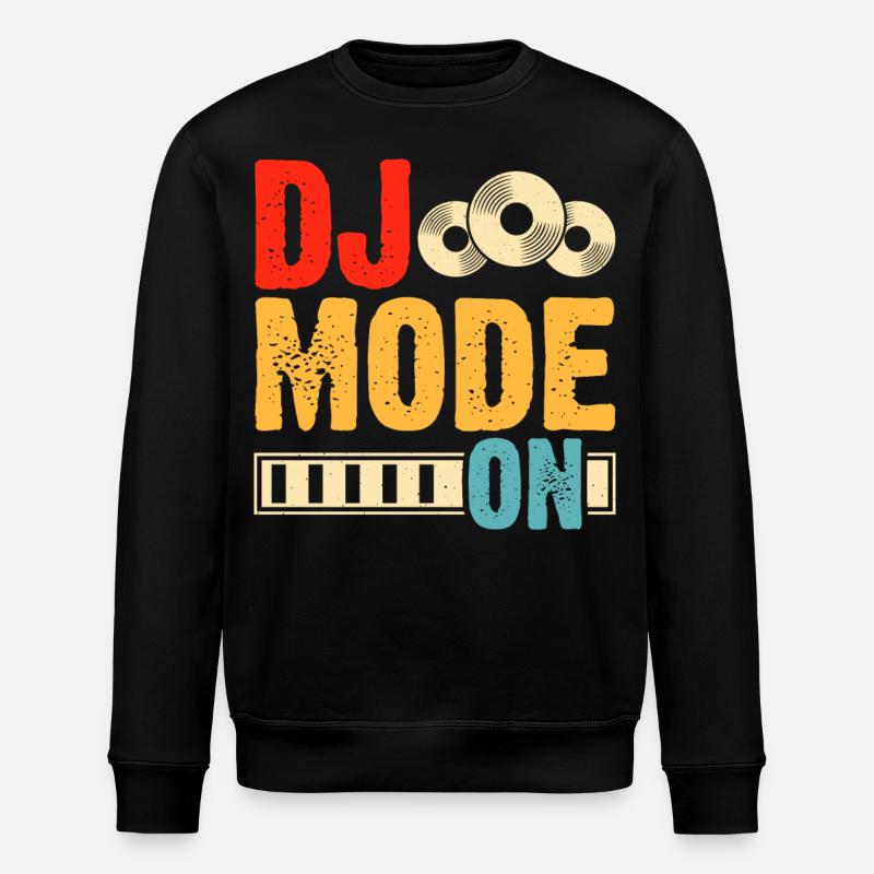 Mode Dj activé - Sweat bio ROLLER Stanley/Stella Unisexe - noir