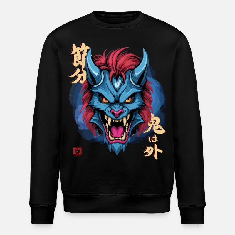 Oni bleu yéti - Sweat bio ROLLER Stanley/Stella Unisexe - noir