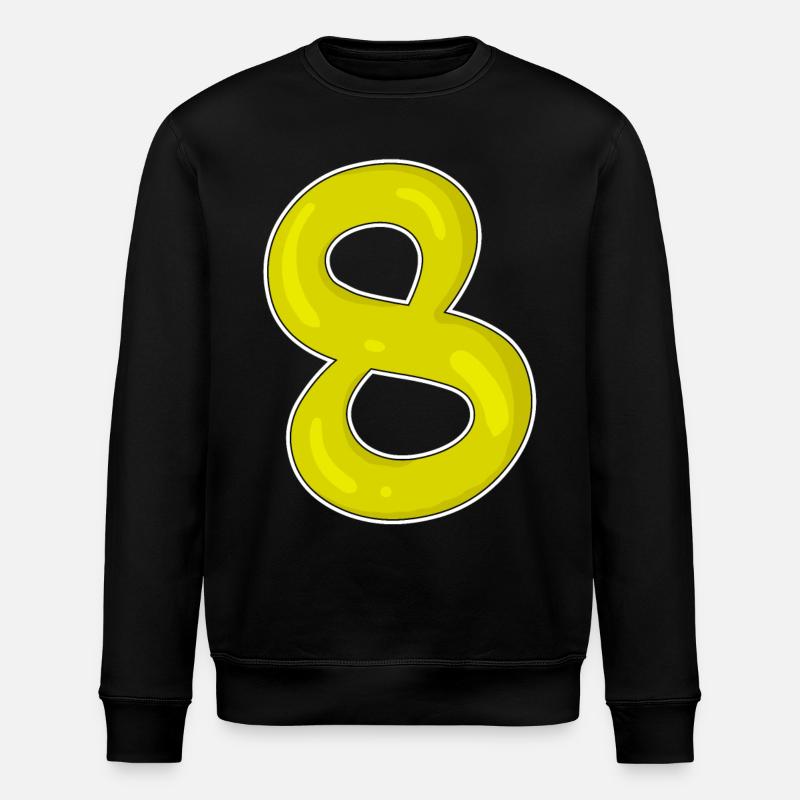 8 - Stanley/Stella ROLLER Unisex Organic Sweatshirt - black