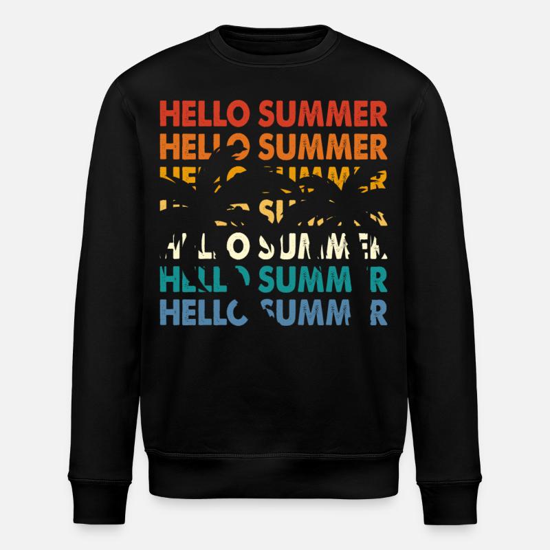 Été - Sweat bio ROLLER Stanley/Stella Unisexe - noir