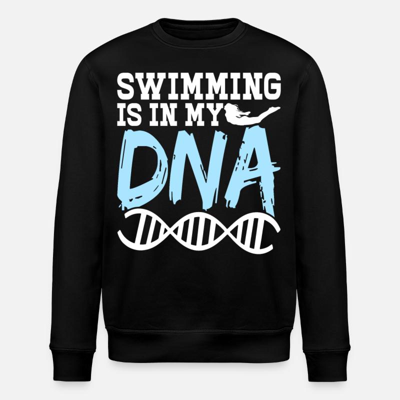 Nager - Sweat bio ROLLER Stanley/Stella Unisexe - noir