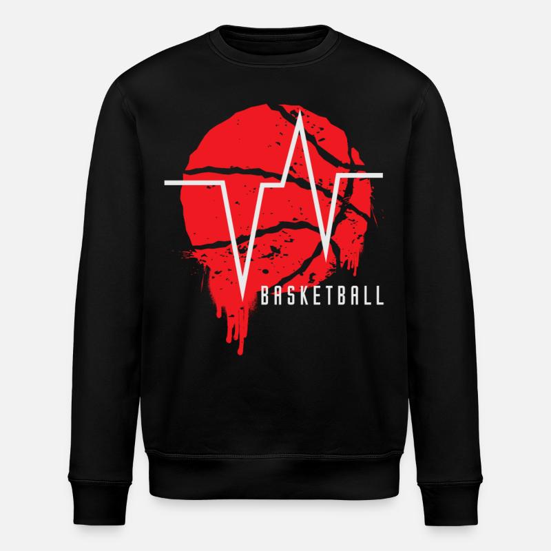 Basket-ball Basketteurs Joueurs - Sweat bio ROLLER Stanley/Stella Unisexe - noir