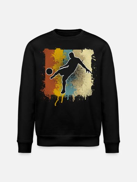 Soccer Soccer Players - Stanley/Stella ROLLER Unisex Organic Sweatshirt - black