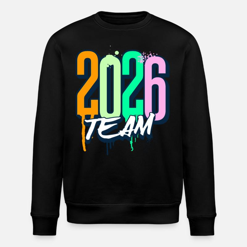 Équipe 2026 - Sweat bio ROLLER Stanley/Stella Unisexe - noir