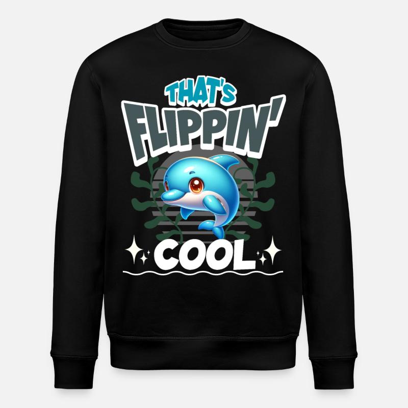 Dauphin - Sweat bio ROLLER Stanley/Stella Unisexe - noir