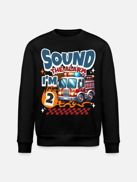 2e anniversaire des pompiers - Sweat bio ROLLER Stanley/Stella Unisexe - noir