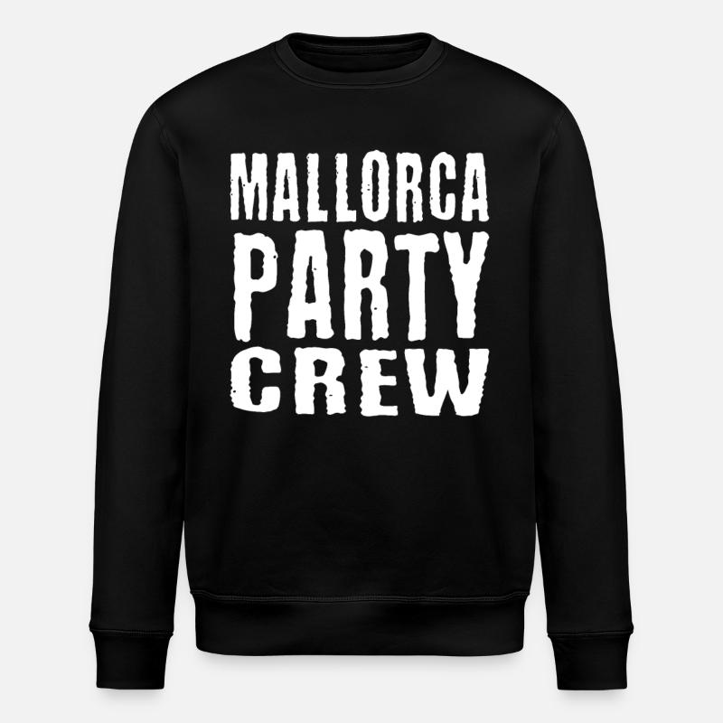 Mallorca Party Crew - Stanley/Stella Unisex Bio-Sweatshirt ROLLER - Schwarz