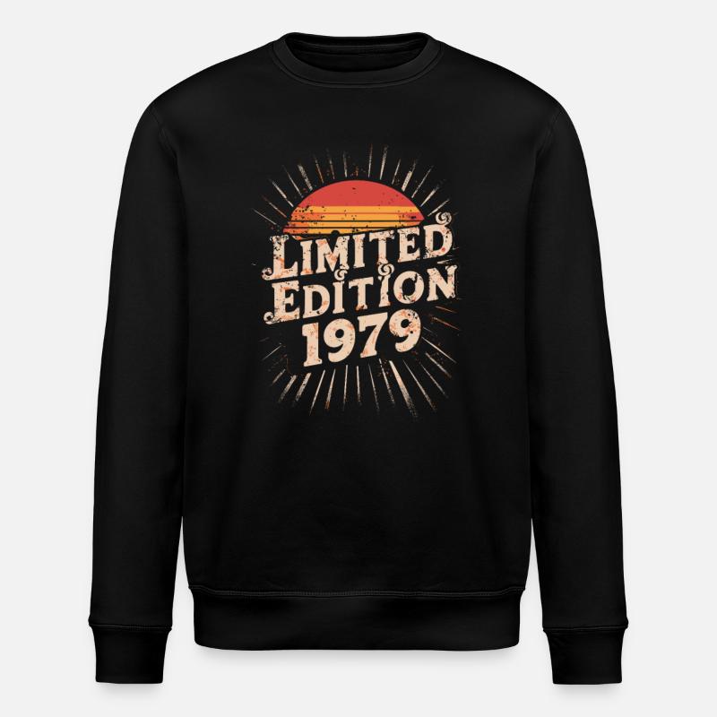 Édition limitée 1979 - Sweat bio ROLLER Stanley/Stella Unisexe - noir