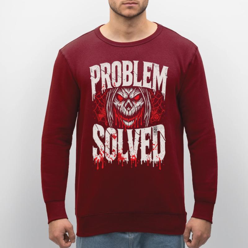 Bloody Solution - Problem Solved Stanley/Stella ROLLER Unisex Organic Sweatshirt