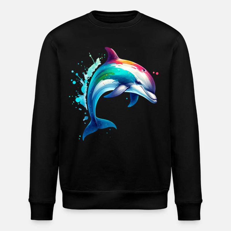 Dauphin - Sweat bio ROLLER Stanley/Stella Unisexe - noir
