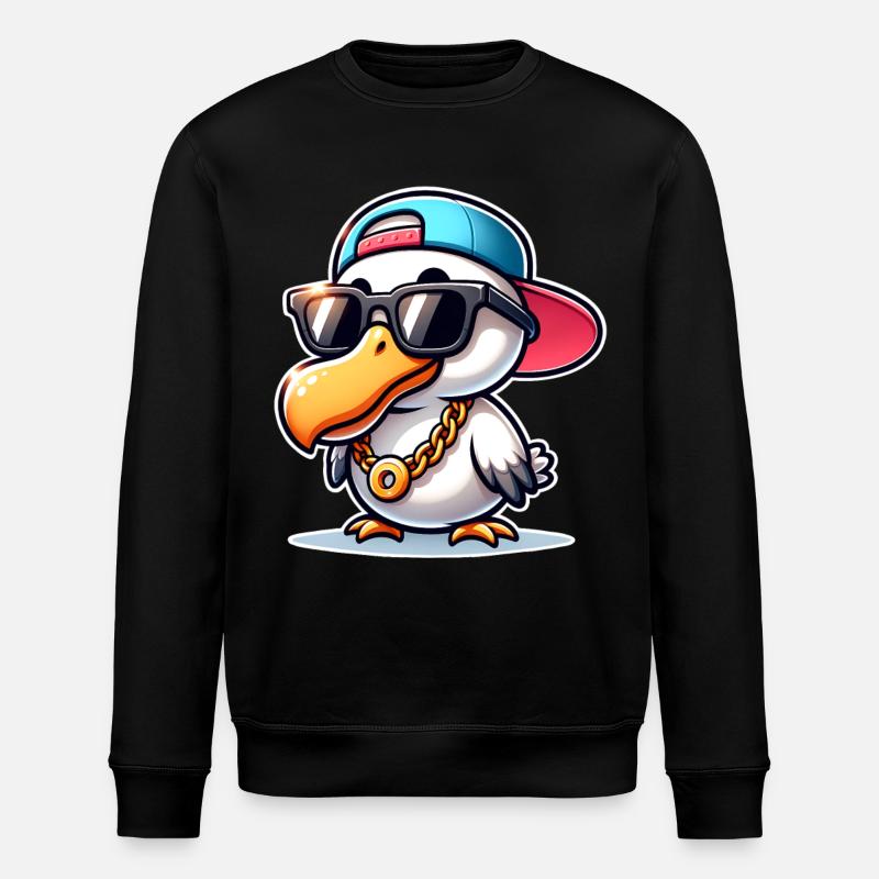 Dodo - Stanley/Stella ROLLER Unisex Organic Sweatshirt - black