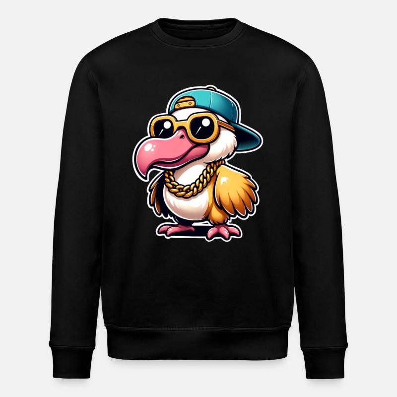 Dodo - Stanley/Stella ROLLER Unisex Organic Sweatshirt - black