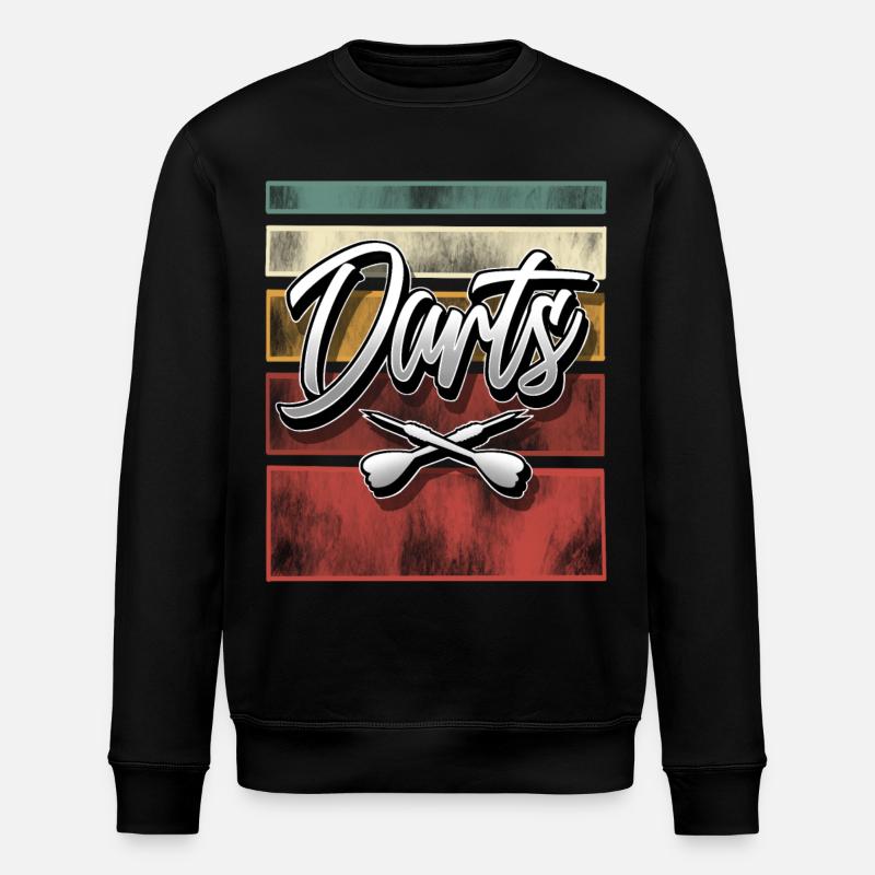 fléchettes - Sweat bio ROLLER Stanley/Stella Unisexe - noir