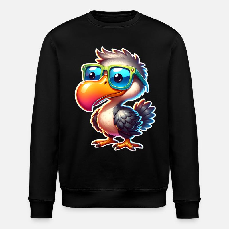 Dodo - Stanley/Stella ROLLER Unisex Organic Sweatshirt - black