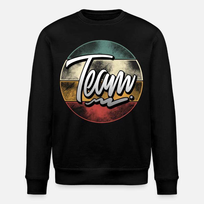 team - Stanley/Stella ROLLER Unisex Organic Sweatshirt - black