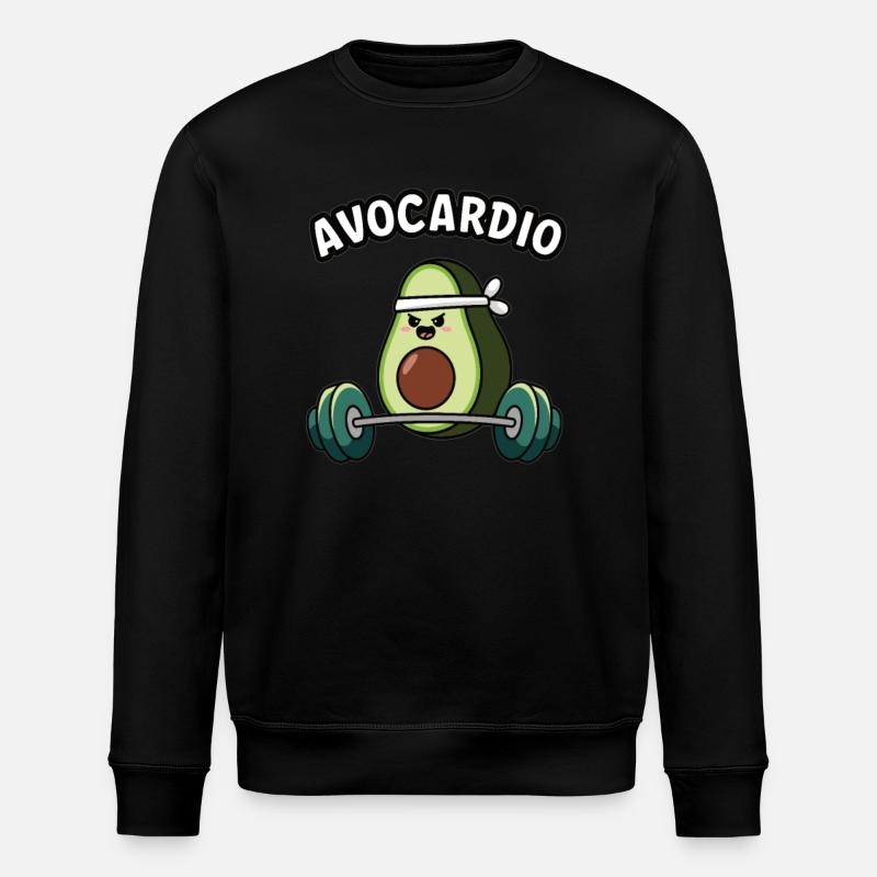 Avocardio - Stanley/Stella ROLLER Unisex Organic Sweatshirt - black