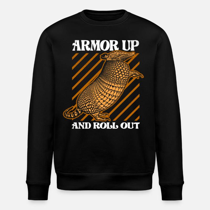 Armadillo - Drôle de dicton - Sweat bio ROLLER Stanley/Stella Unisexe - noir
