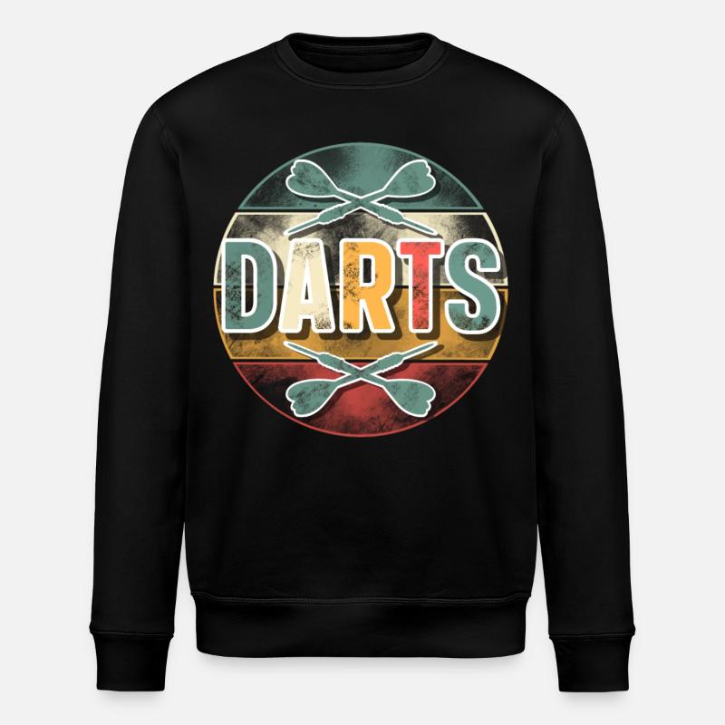 Darts - Stanley/Stella Unisex Bio-Sweatshirt ROLLER - Schwarz