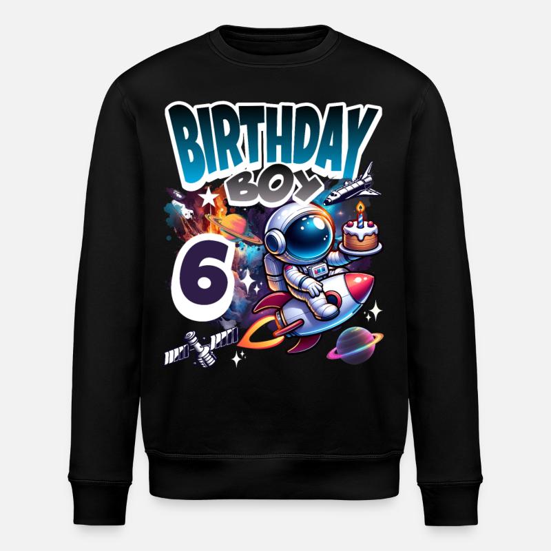 6e anniversaire de l’astronaute Espace - Sweat bio ROLLER Stanley/Stella Unisexe - noir