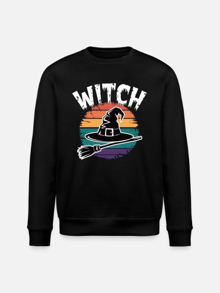 Hexe Sunset Design - Stanley/Stella Unisex Bio-Sweatshirt ROLLER - Schwarz