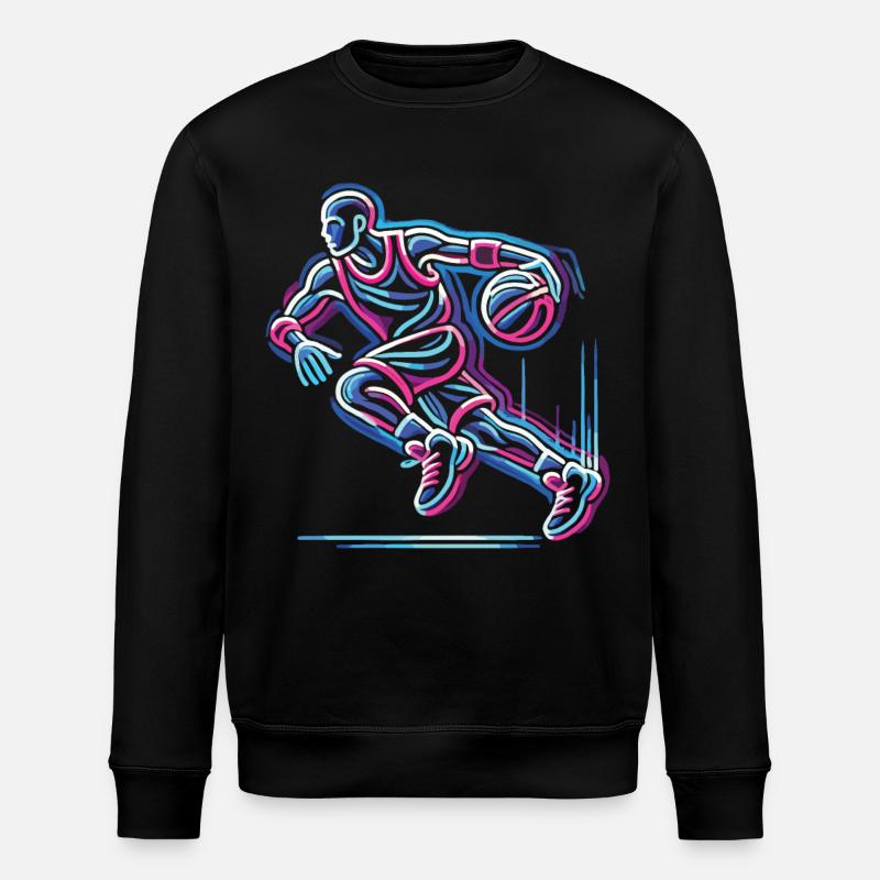 Basketball, basketteurs, basketteurs - Sweat bio ROLLER Stanley/Stella Unisexe - noir