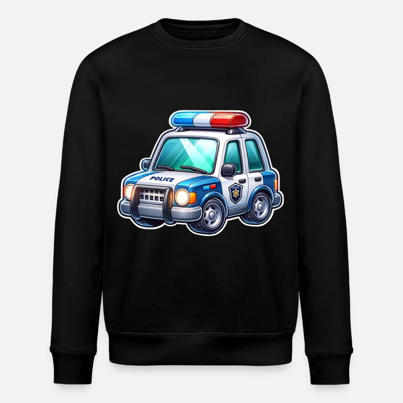 Police - Stanley/Stella ROLLER Unisex Organic Sweatshirt - black