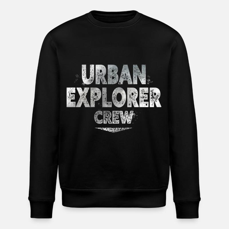 Explorateur urbain - Sweat bio ROLLER Stanley/Stella Unisexe - noir