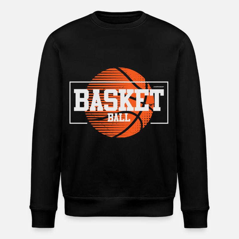 Basket-ball Basketteurs Joueurs - Sweat bio ROLLER Stanley/Stella Unisexe - noir