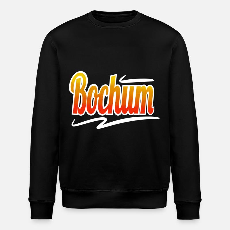 Bochum - Stanley/Stella ROLLER Unisex Organic Sweatshirt - black