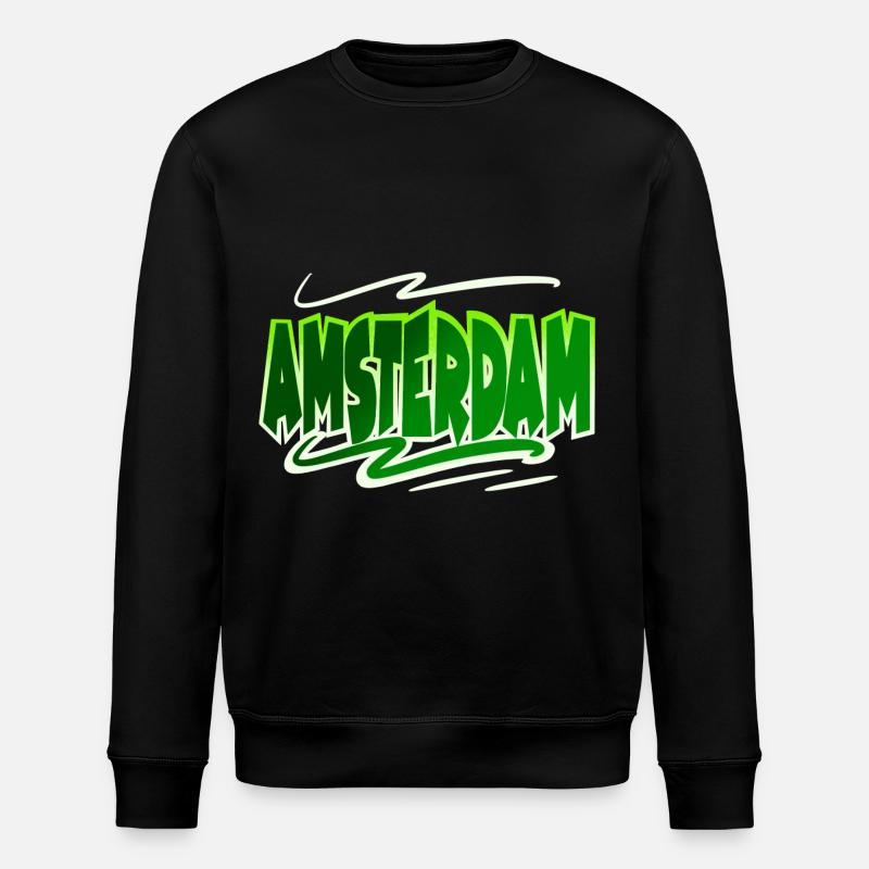 Amsterdam - Sweat bio ROLLER Stanley/Stella Unisexe - noir