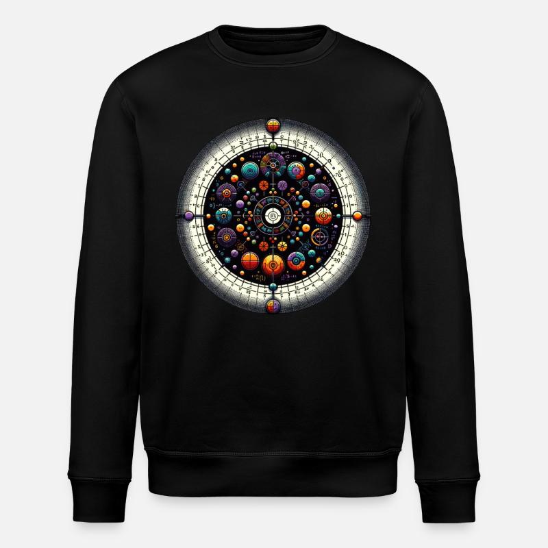 Zodiaque mystique Sphère céleste - Sweat bio ROLLER Stanley/Stella Unisexe - noir