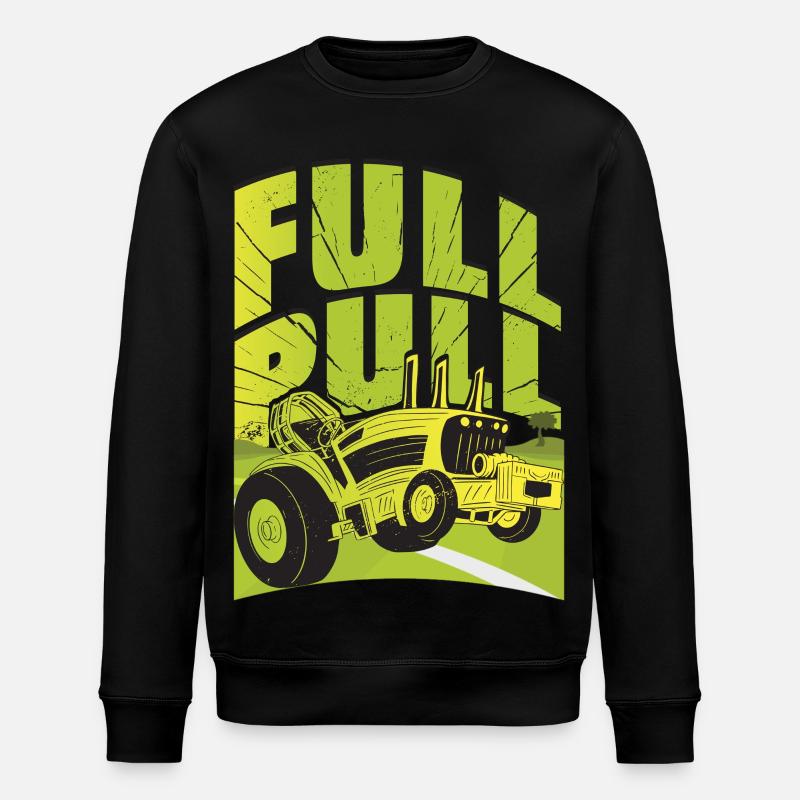 Traktor Pulling - Stanley/Stella Unisex Bio-Sweatshirt ROLLER - Schwarz