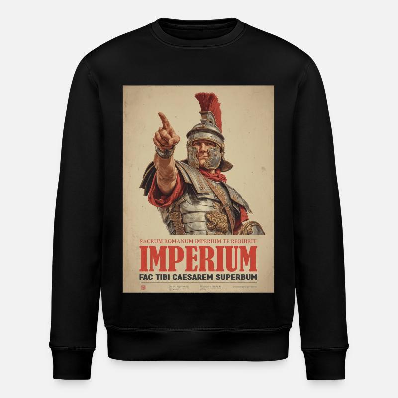 Empire romain - Sweat bio ROLLER Stanley/Stella Unisexe - noir