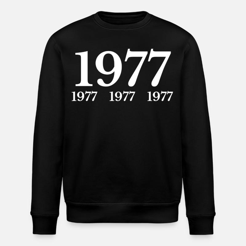 1977 - Sweat bio ROLLER Stanley/Stella Unisexe - noir