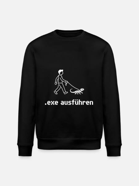Admin Exe Ausführen - Stanley/Stella Unisex Bio-Sweatshirt ROLLER - Schwarz