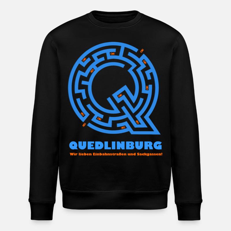 Quedlinburg (édition de rue) - Sweat bio ROLLER Stanley/Stella Unisexe - noir