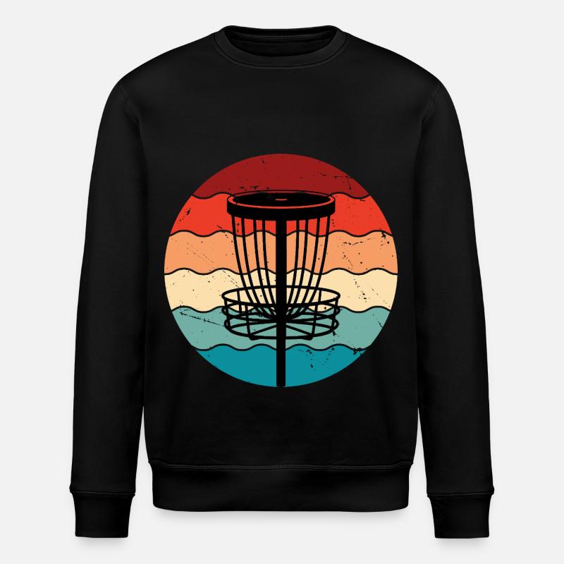 Disc Golf - Stanley/Stella Unisex Bio-Sweatshirt ROLLER - Schwarz