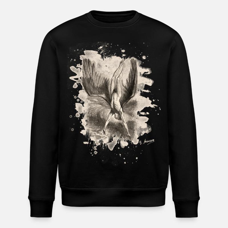 Icarus - Stanley/Stella Unisex Bio-Sweatshirt ROLLER - Schwarz