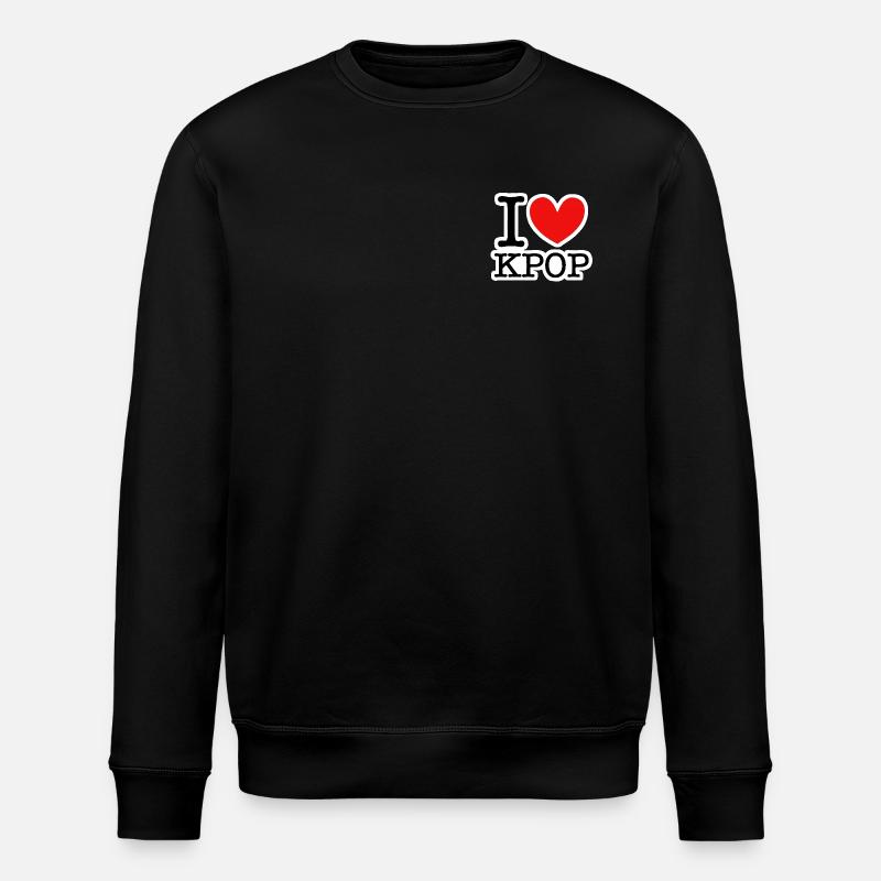 Kpop - Stanley/Stella Unisex Bio-Sweatshirt ROLLER - Schwarz